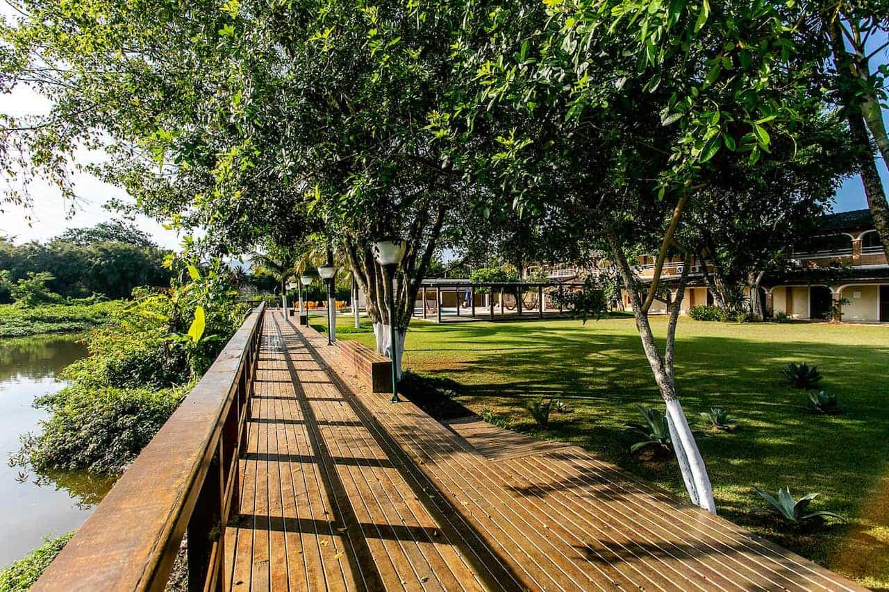 Deck Pousada Porto do Rio